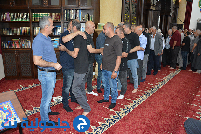 حفل لتوديع حجاج بيت الله الحرام في جلجولية